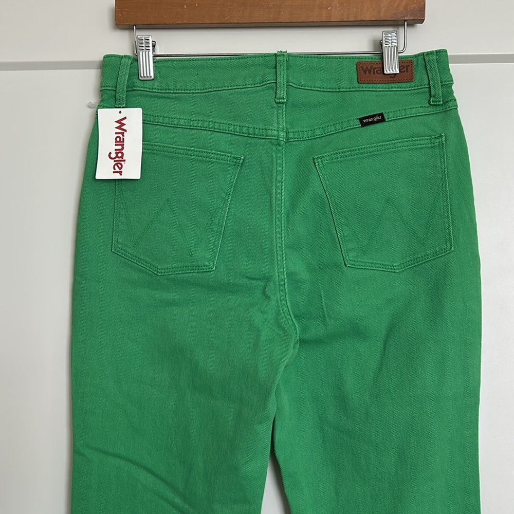 WRANGLER HIGH RISE FIERCE FLARE DENIM JEANS PANTS SIZE 10 X 32 NWT - Picture 5 of 11